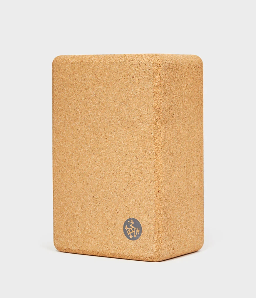 Men\'s Manduka CORK YOGA Blocks Brown | 3544020