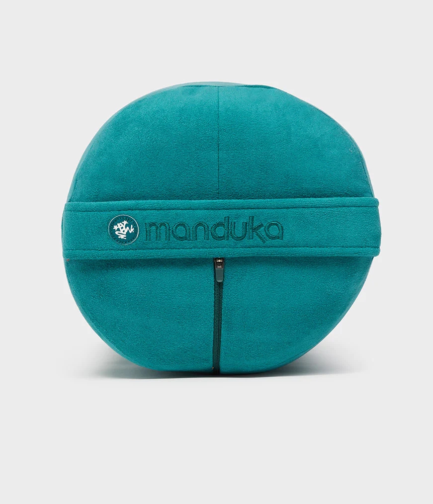 Men's Manduka ENLIGHT ROUND Bolster Turquoise | 2771240