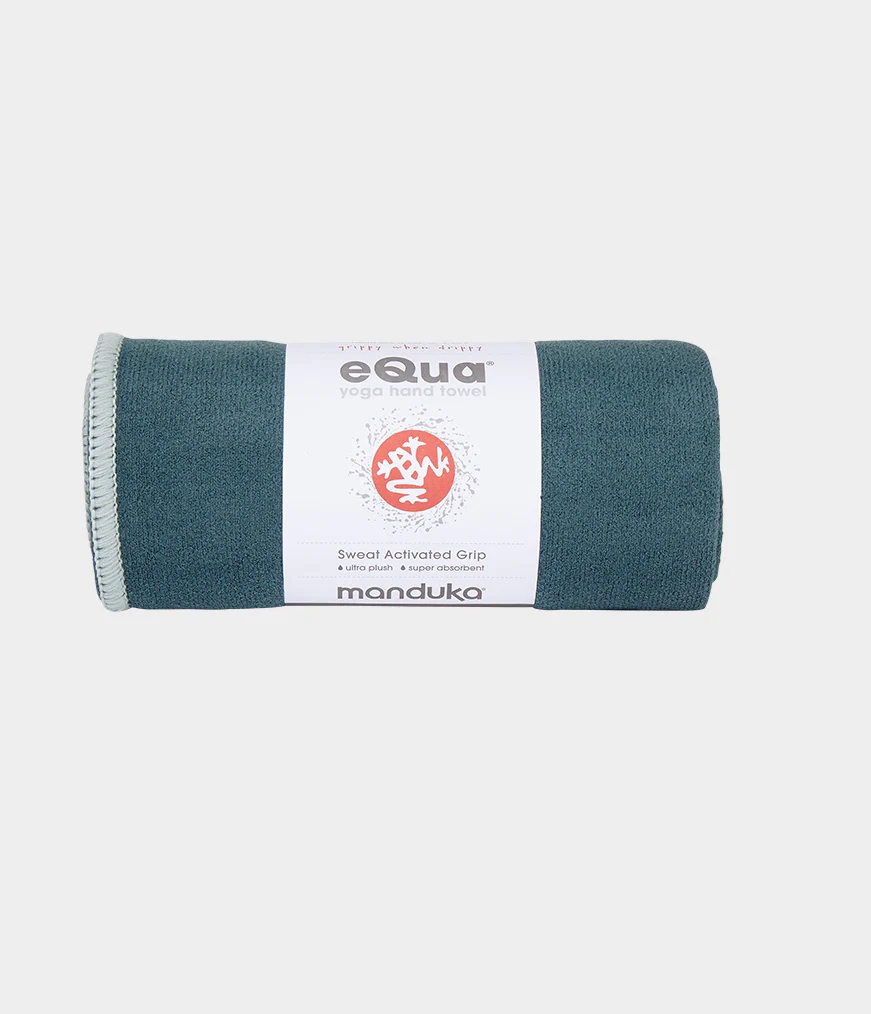 Men\'s Manduka EQUA YOGA HAND Towels Green | 7216536