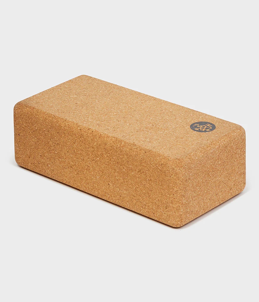 Men's Manduka LEAN CORK YOGA Blocks Brown | 4088408