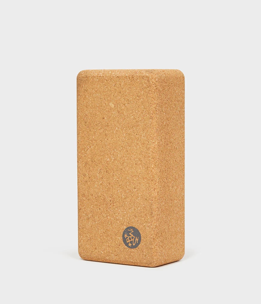 Men\'s Manduka LEAN CORK YOGA Blocks Brown | 4088408