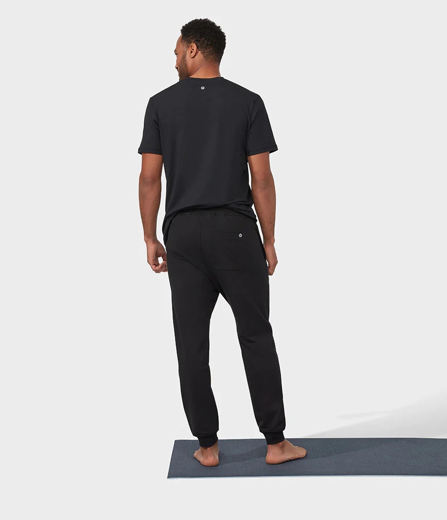 Men's Manduka RECHARGE Jogger Black | 7305727