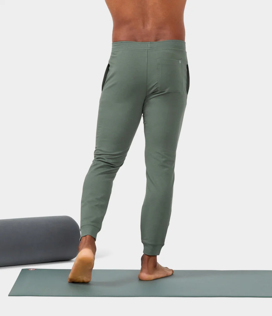 Men's Manduka RECHARGE Jogger Green | 6820078