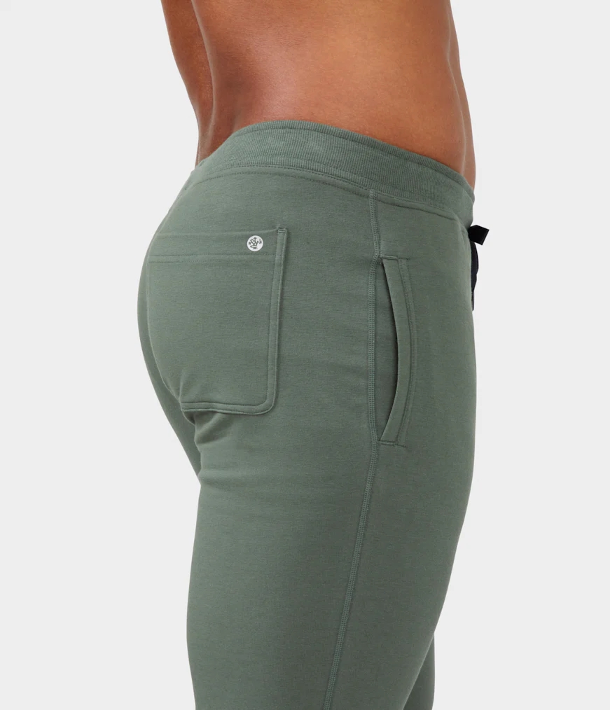 Men's Manduka RECHARGE Jogger Green | 6820078