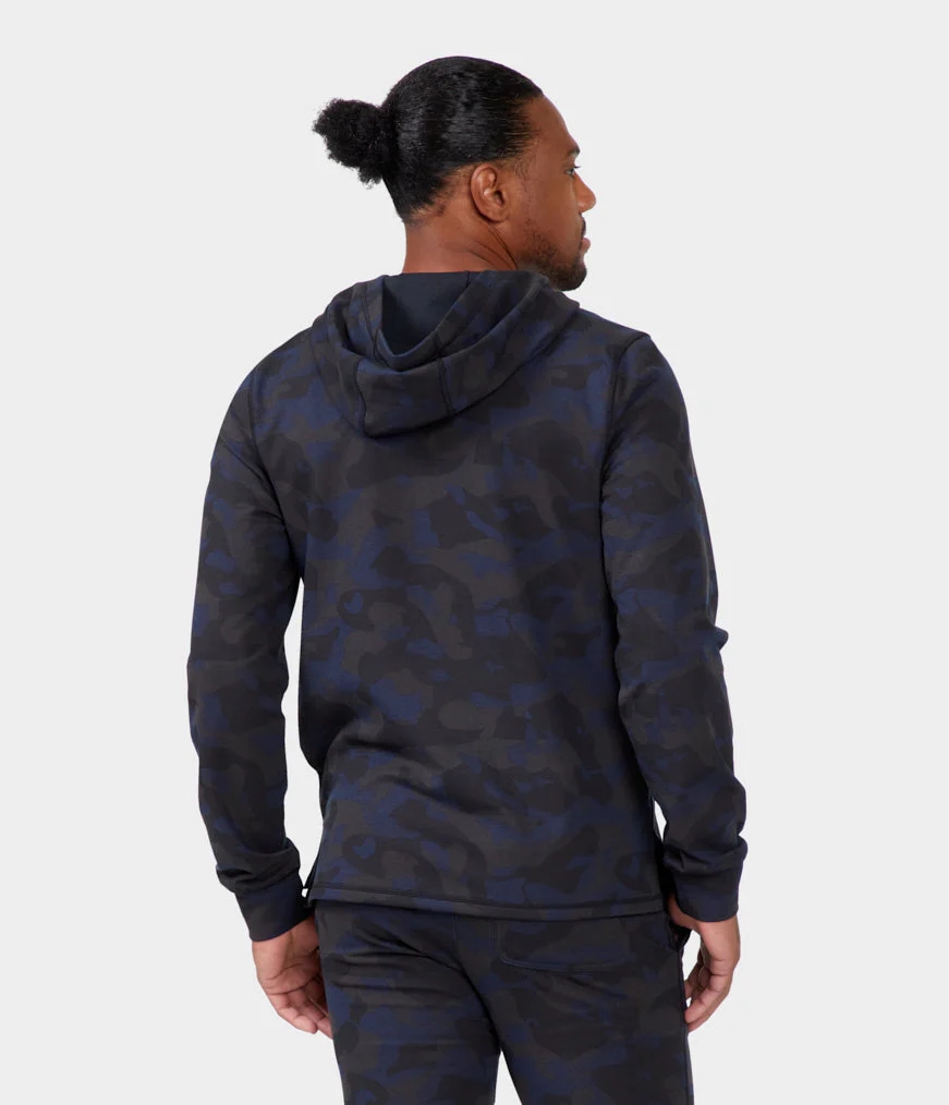 Men's Manduka SWEAT TO STREET Hoodie Black | 5308165