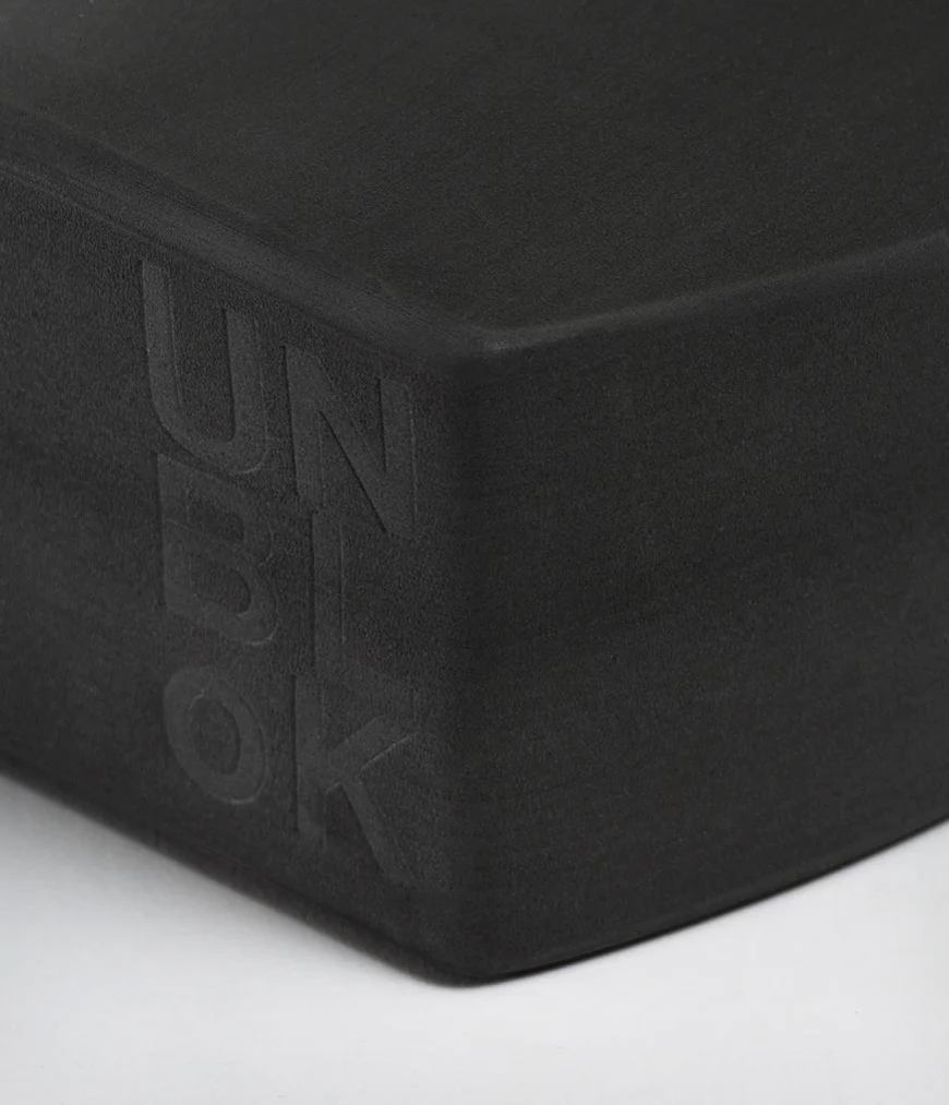 Men's Manduka UNBLOK RECYCLED FOAM YOGA Blocks Black | 8163391