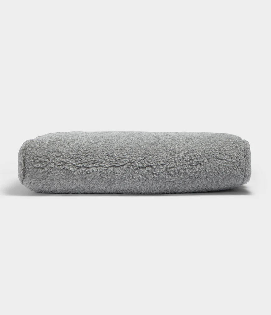 Men's Manduka WOOL RECTANGULAR Bolster Grey | 1556133