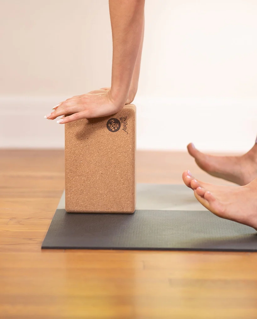 Men's Manduka YOGA WITH ADRIENE CORK YOGA Blocks Brown | 9082931