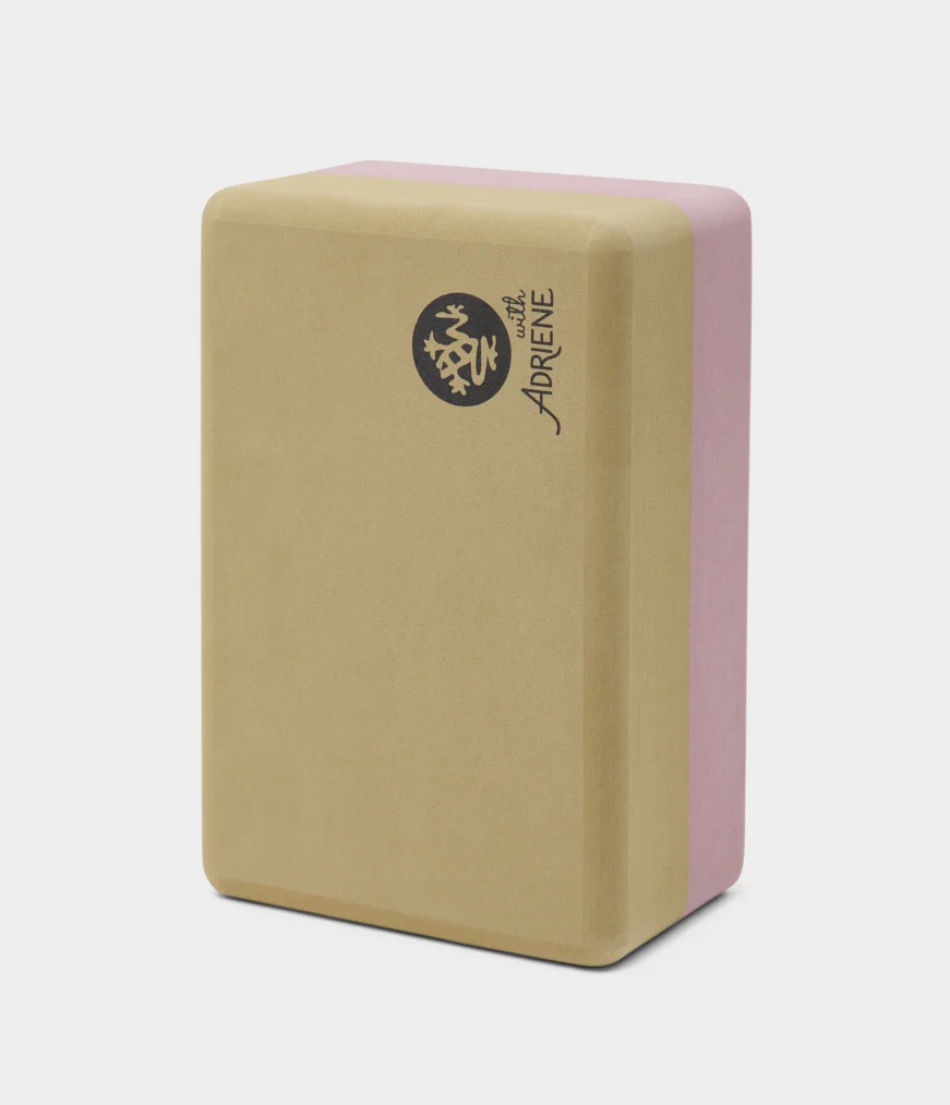 Men's Manduka YOGA WITH ADRIENE RECYCLED FOAM YOGA Blocks Pink | 5228886