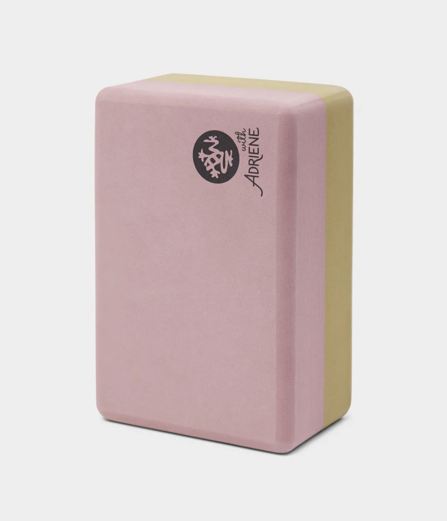 Men's Manduka YOGA WITH ADRIENE RECYCLED FOAM YOGA Blocks Pink | 5228886