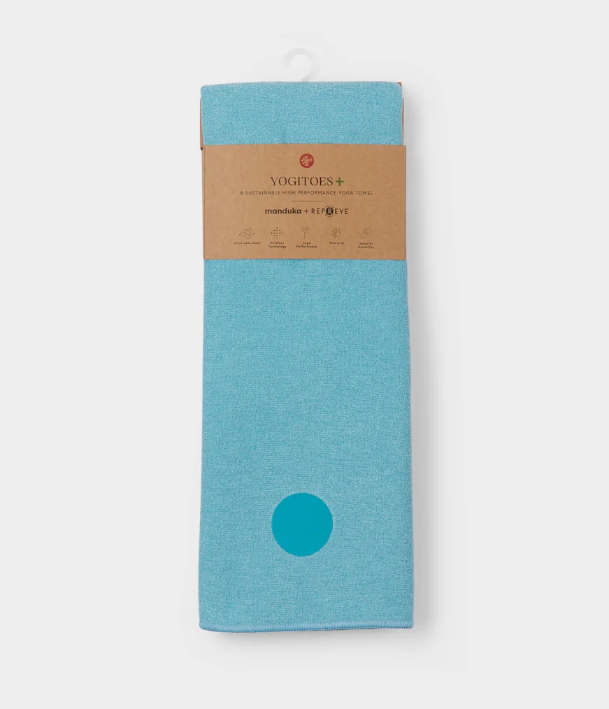 Men's Manduka YOGITOES REPREVE YOGA MAT Towels Blue | 3400888