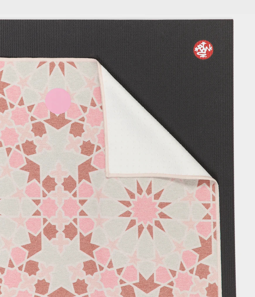 Men's Manduka YOGITOES REPREVE YOGA MAT Towels Pink | 4559470