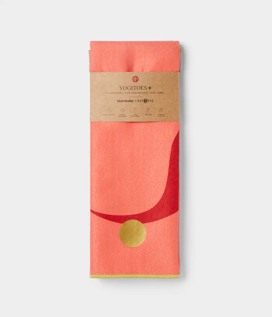 Men's Manduka YOGITOES REPREVE YOGA MAT Towels Coral | 6060331