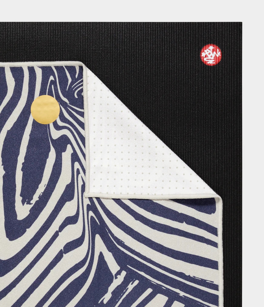 Men's Manduka YOGITOES REPREVE YOGA MAT Towels Navy | 7298536