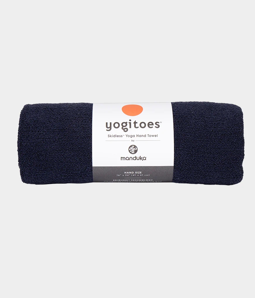 Men's Manduka YOGITOES YOGA HAND Towels Black | 7953238