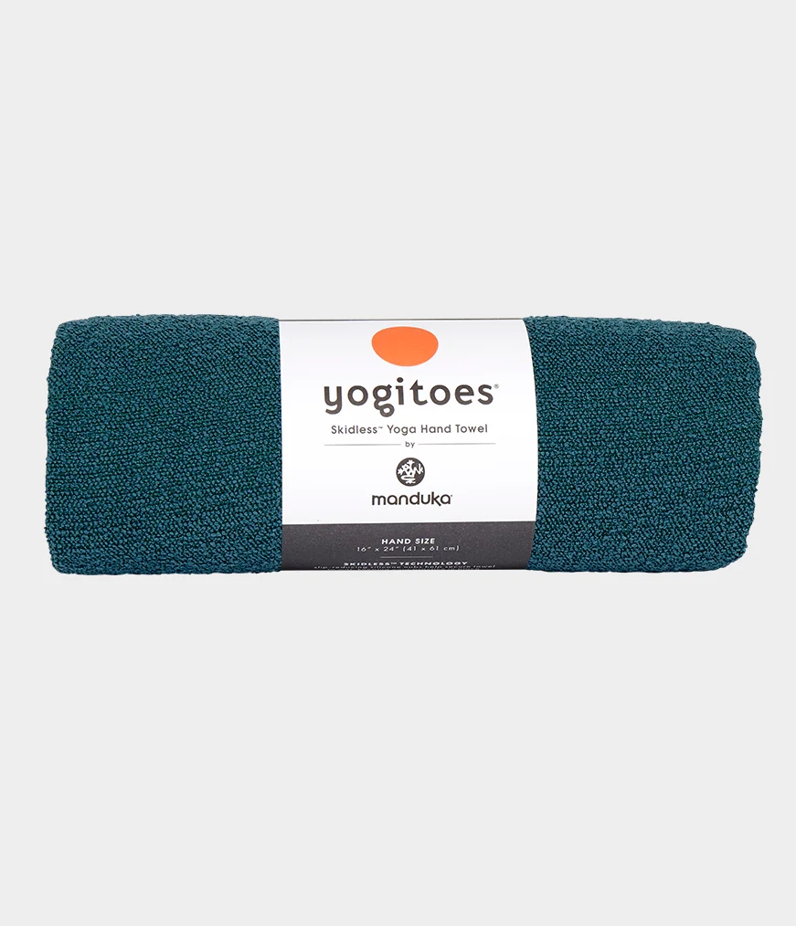 Men's Manduka YOGITOES YOGA HAND Towels Green | 8048524