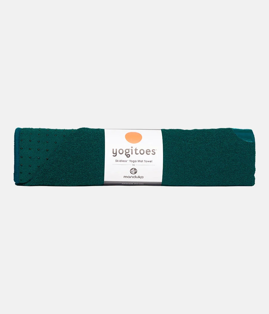 Men's Manduka YOGITOES YOGA MAT Towels Green | 4804499