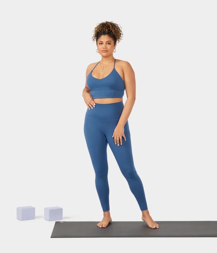 Women's Manduka ESSENCE Bras Blue | 1137430