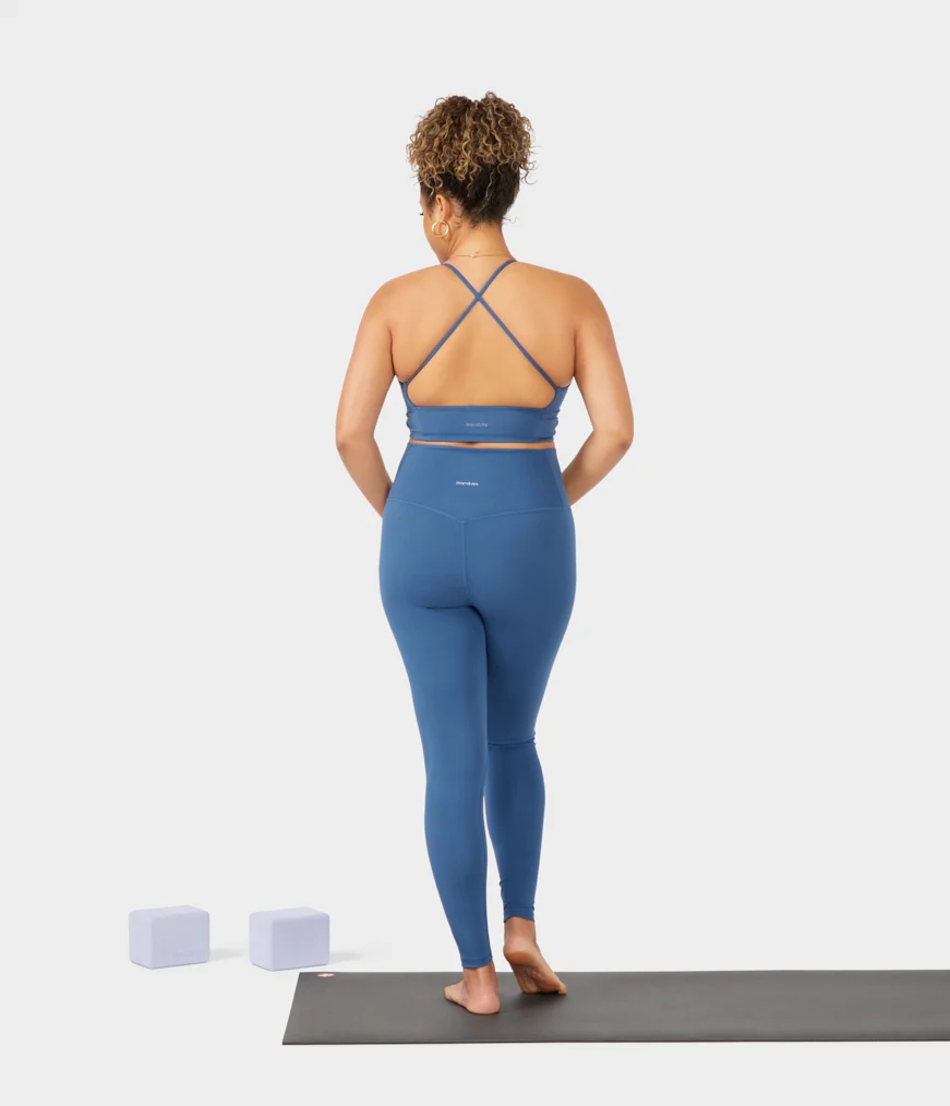 Women's Manduka ESSENCE Bras Blue | 1137430