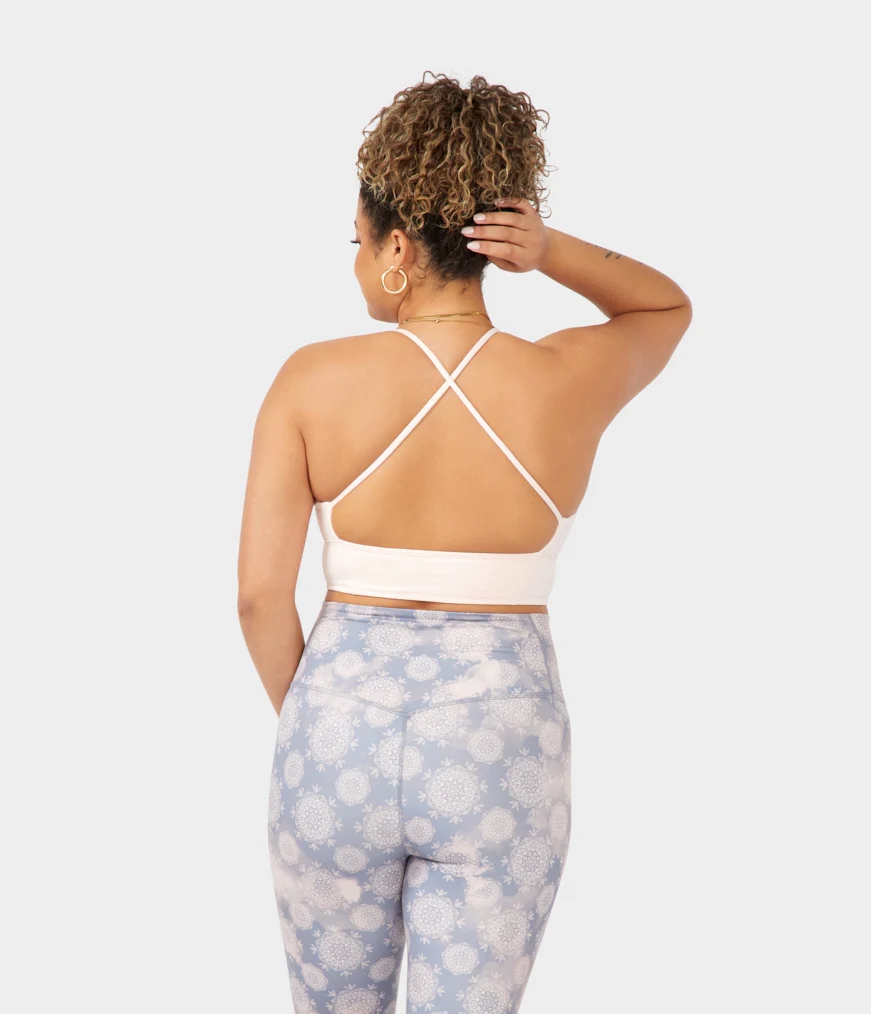 Women's Manduka ESSENCE Bras White | 9297836