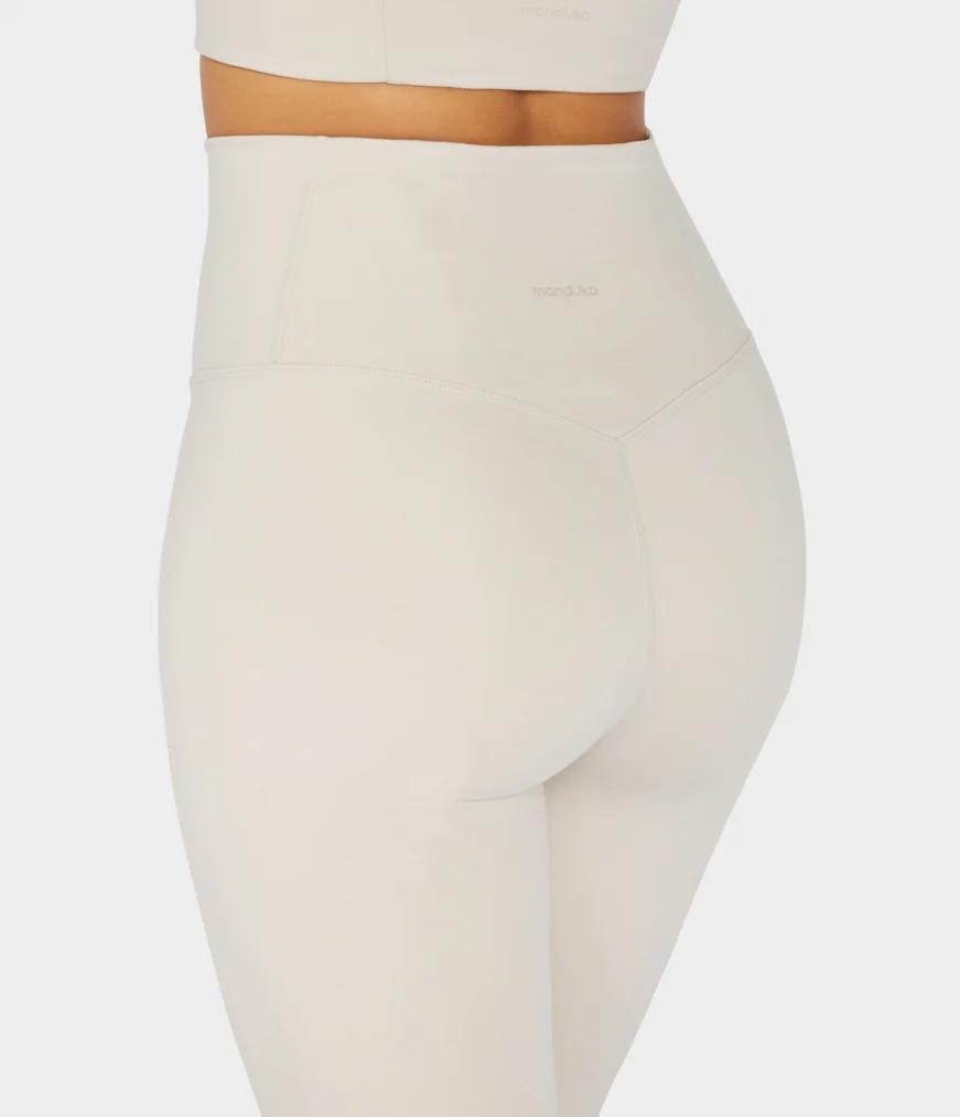 Women's Manduka ESSENCE Leggings Beige | 1241291