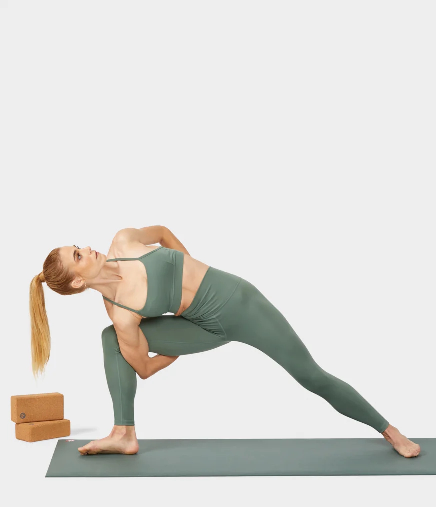 Women's Manduka ESSENCE Leggings Green | 9529692