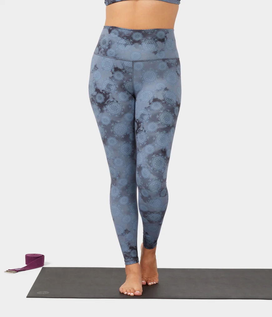 Women\'s Manduka ESSENCE Leggings Grey | 8062750