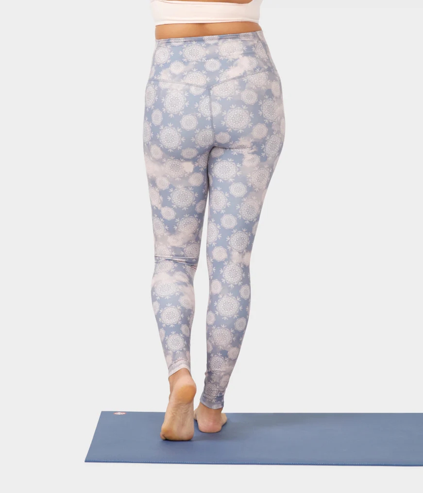 Women's Manduka ESSENCE Leggings Light Blue | 7247724