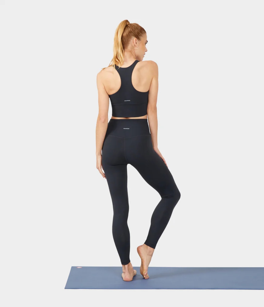 Women's Manduka EVOLVE Leggings Black | 5212717