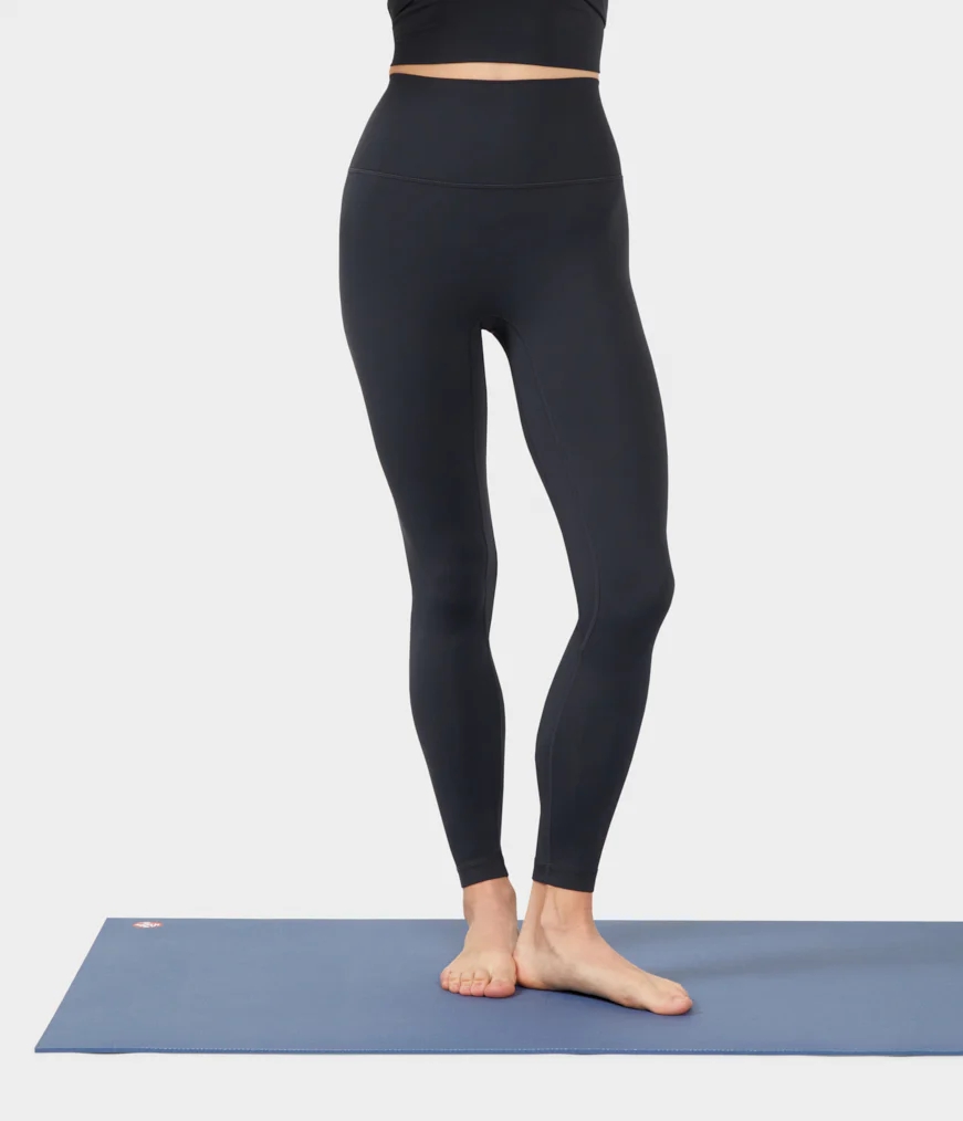 Women\'s Manduka EVOLVE Leggings Black | 5212717