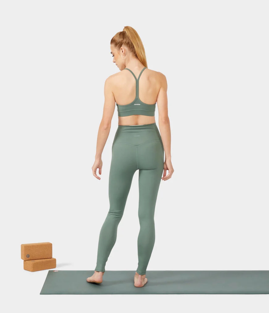 Women's Manduka FOUNDATION Bras Green | 8223372