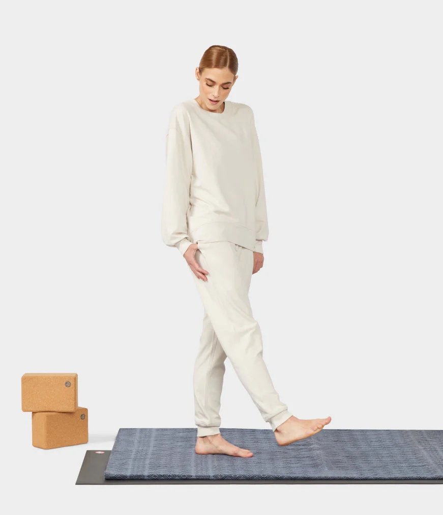 Women's Manduka GRATITUDE Pullover White | 7799806