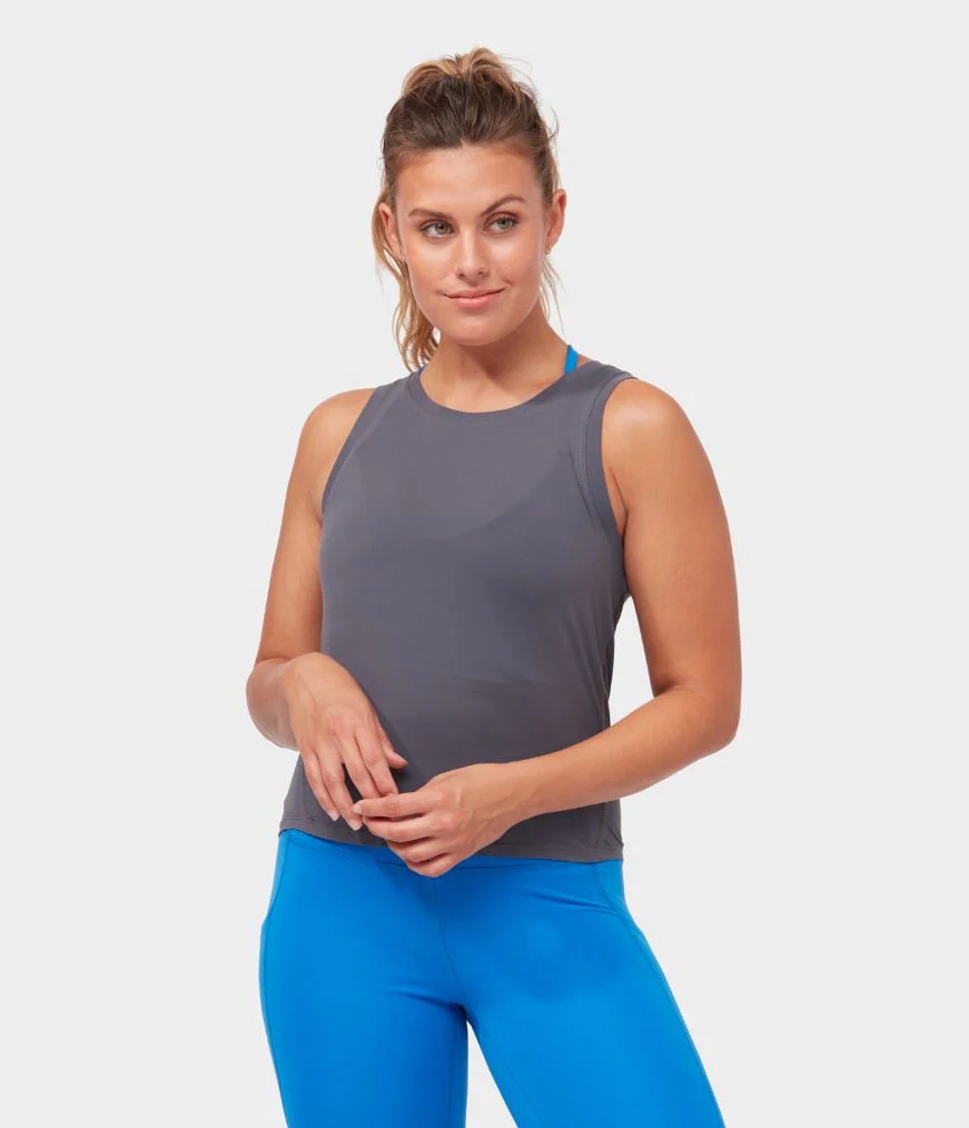 Women's Manduka LIFT AND ALIGN Tanks Grey | 2820108