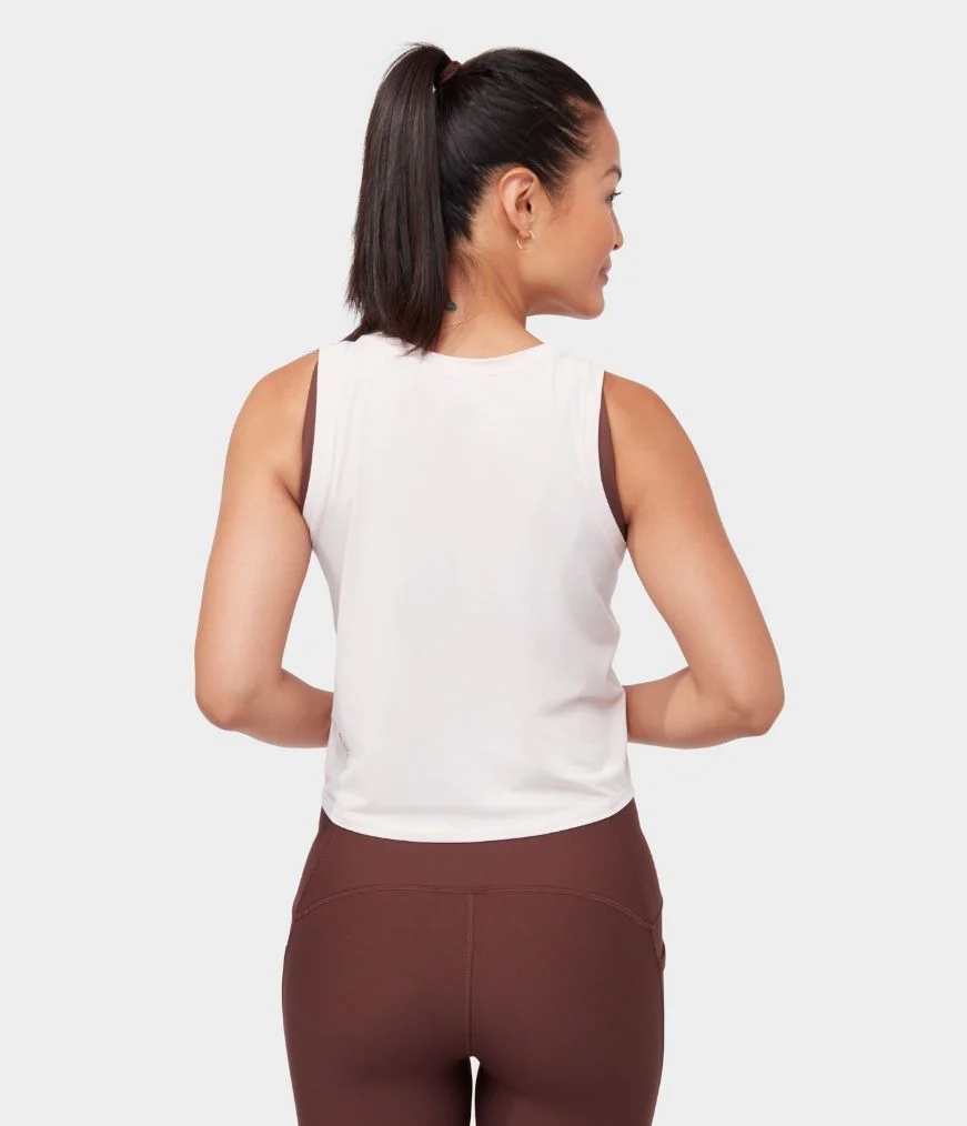 Women's Manduka LIFT AND ALIGN Tanks White | 8316767