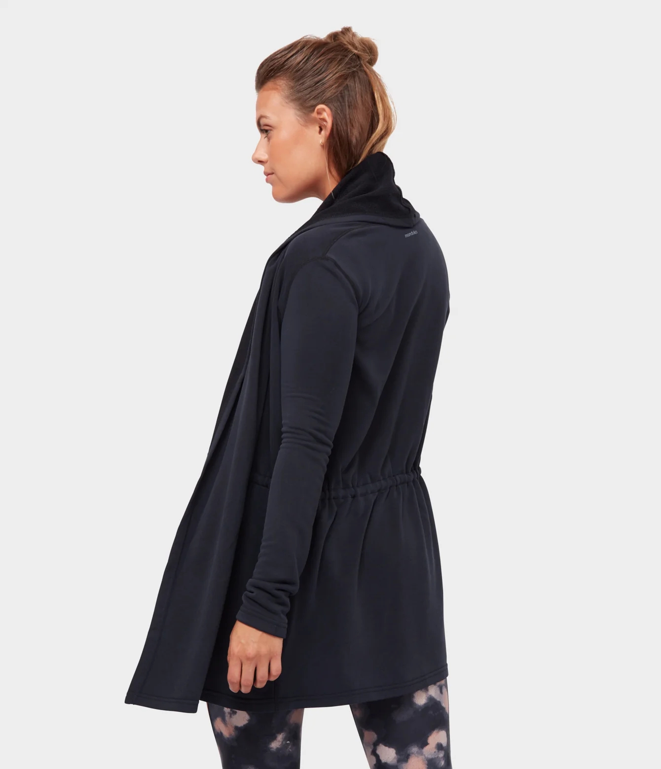 Women's Manduka MEDITATION CARDIGAN Jackets Black | 1145238