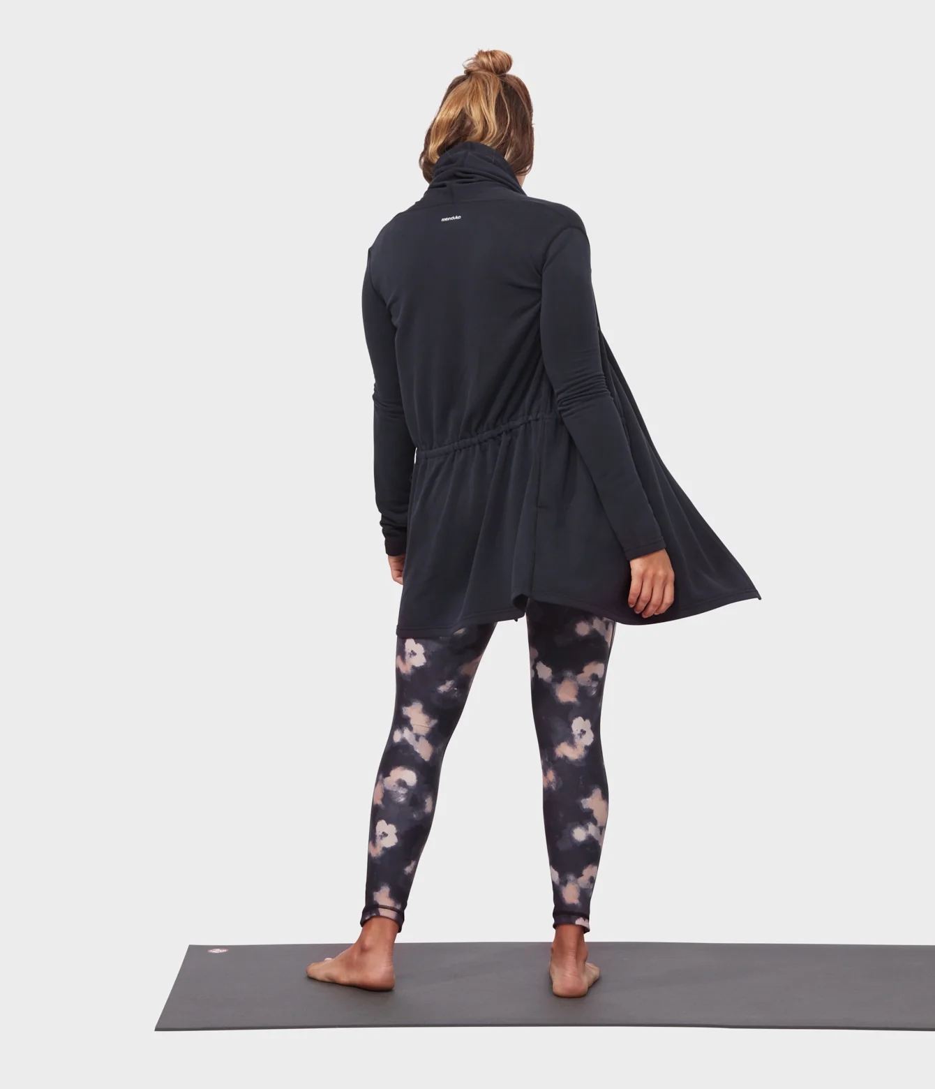 Women's Manduka MEDITATION CARDIGAN Jackets Black | 1145238