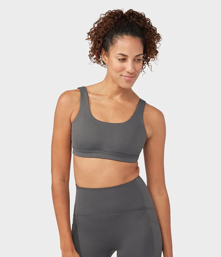 Women's Manduka PRESENCE Bras Grey | 1721475