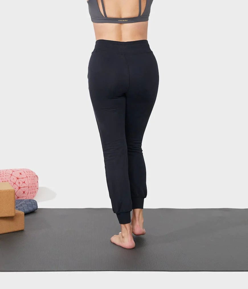 Women's Manduka RESTORE Jogger Black | 3591685