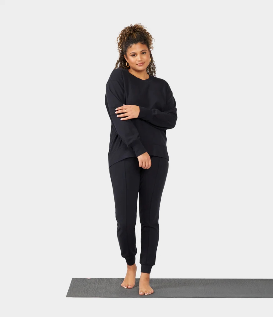 Women's Manduka RESTORE Jogger Black | 3591685