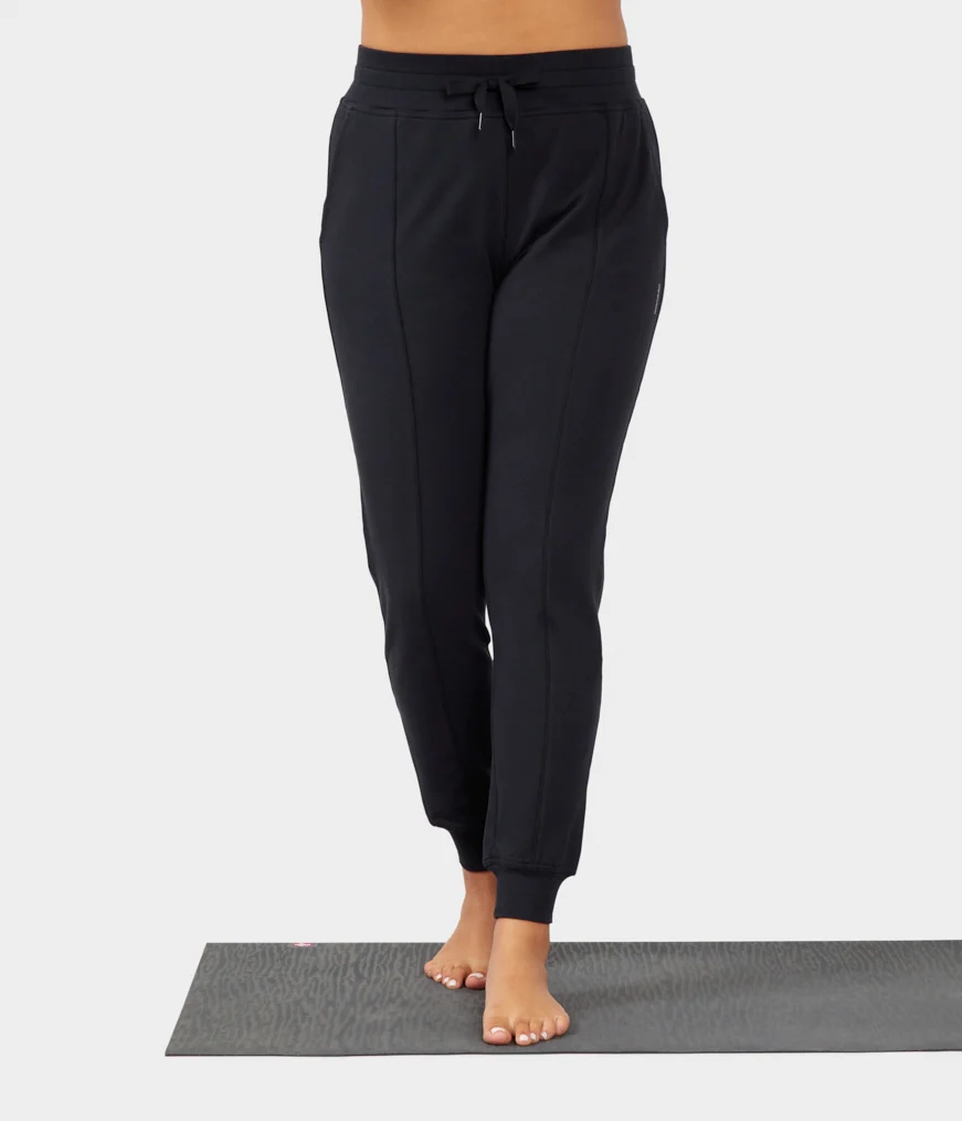 Women\'s Manduka RESTORE Jogger Black | 3591685