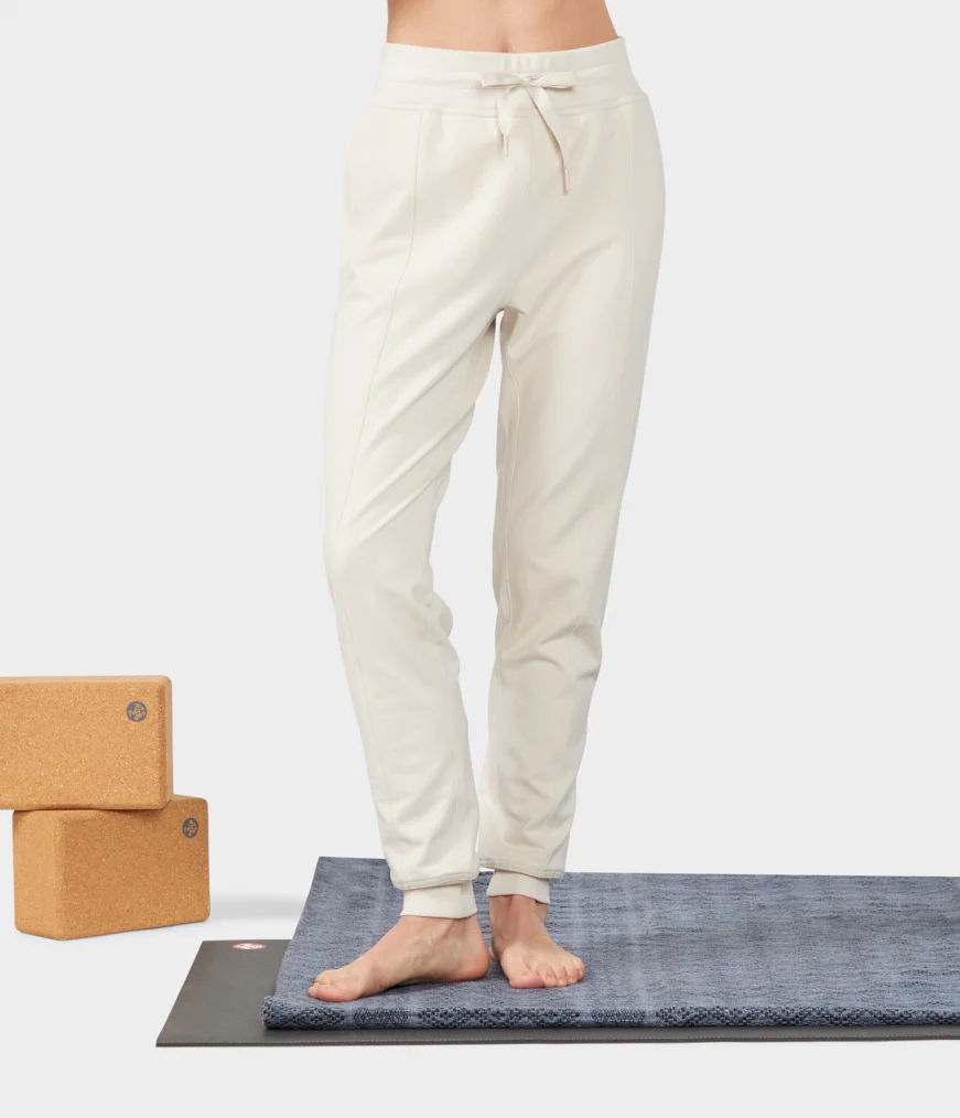 Women's Manduka RESTORE Jogger White | 1915617