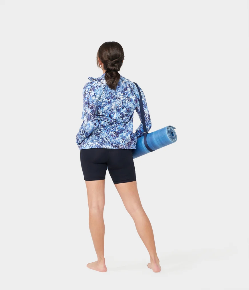 Women's Manduka SEQUENCE Jackets Blue | 9429488