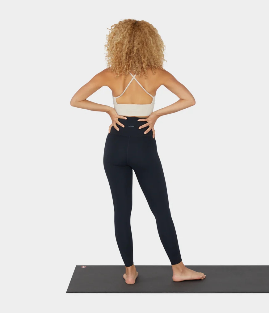 Women's Manduka SPIRIT Leggings Black | 7928002