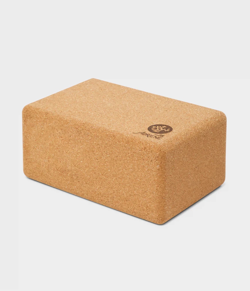 Women\'s Manduka YOGA WITH ADRIENE CORK YOGA Blocks Brown | 4312501