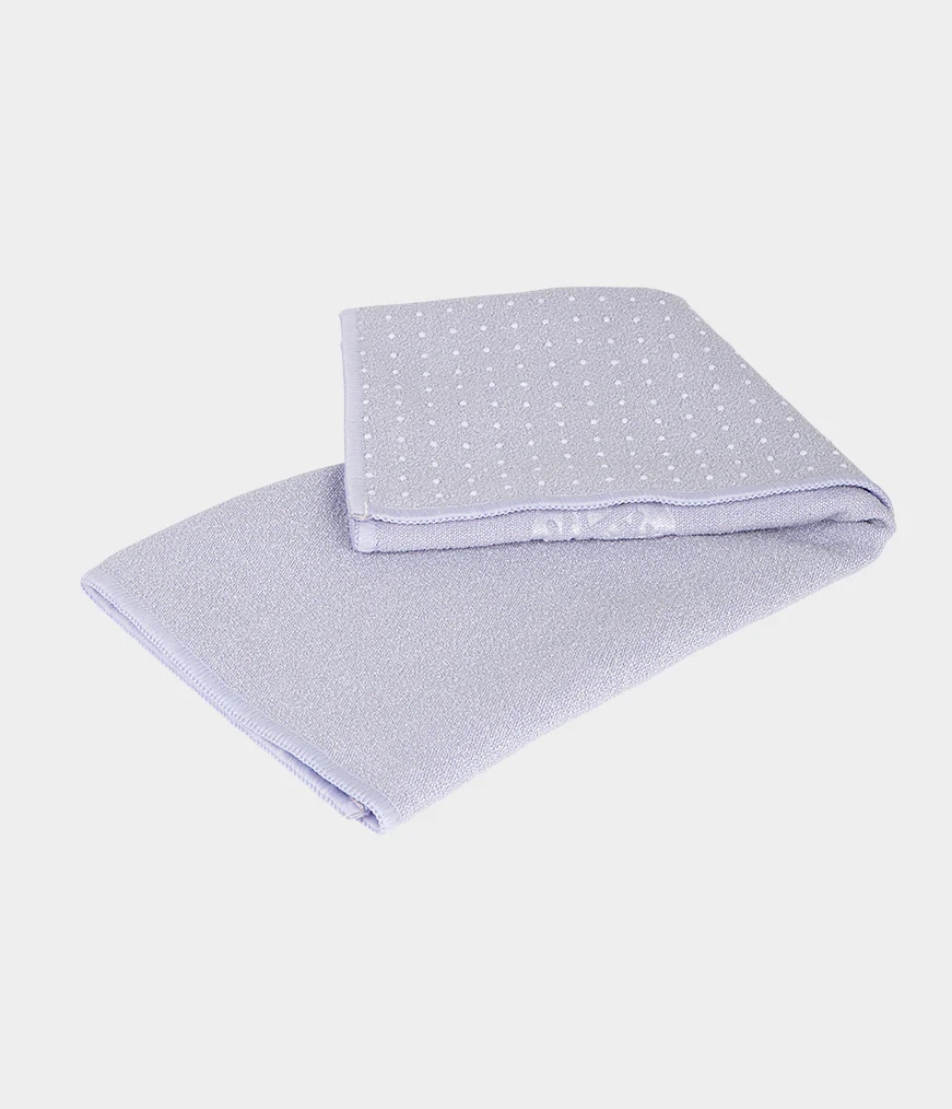 Women\'s Manduka YOGITOES YOGA HAND Towels Lavender | 3858728