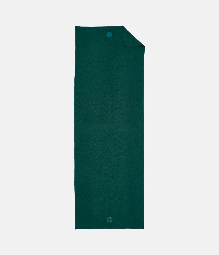 Women\'s Manduka YOGITOES YOGA MAT Towels Green | 6601487