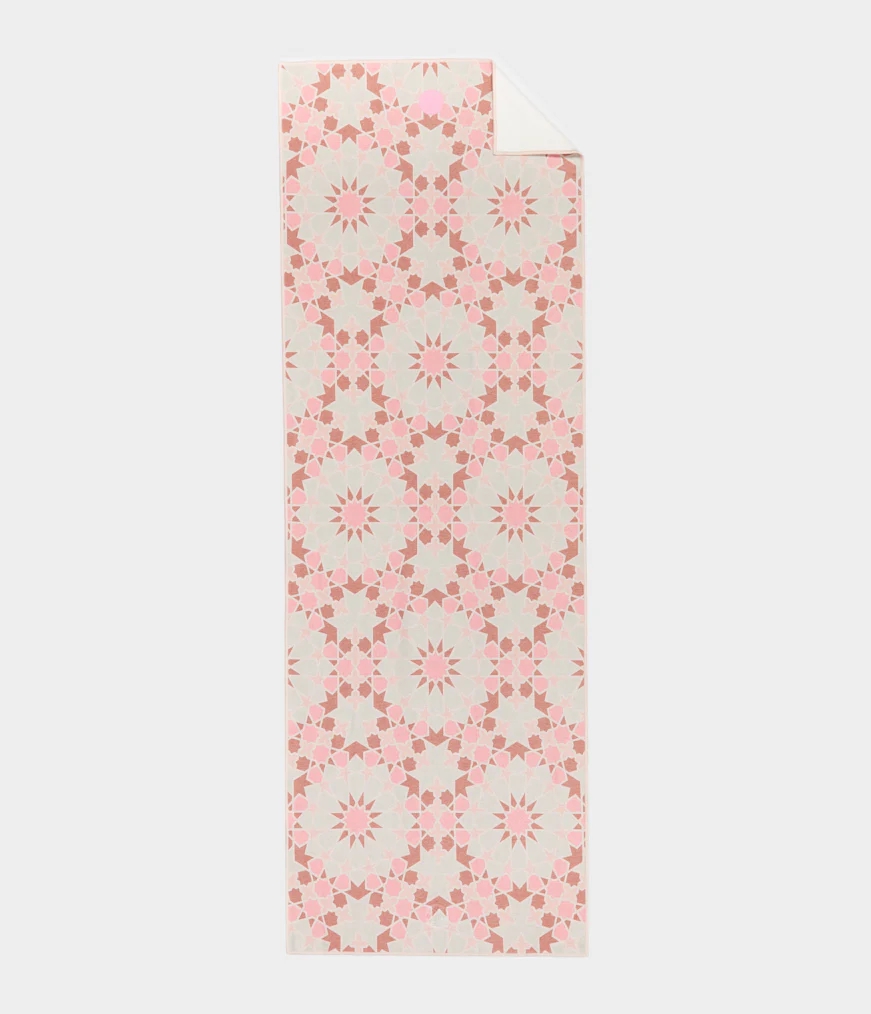 Men's Manduka YOGITOES REPREVE YOGA MAT Towels Pink | 4559470