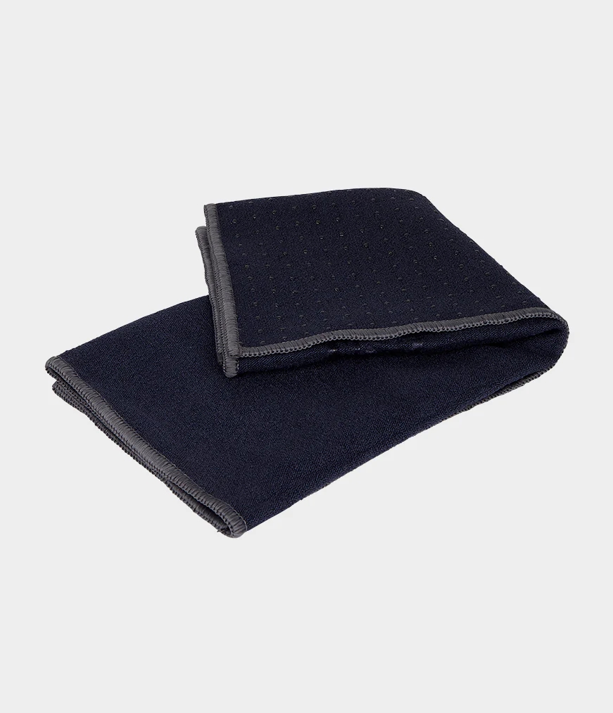 Men's Manduka YOGITOES YOGA HAND Towels Black | 7953238