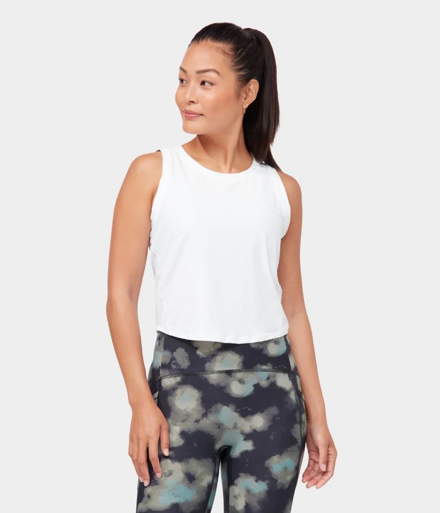 Women's Manduka LIFT AND ALIGN Tanks White | 8447502