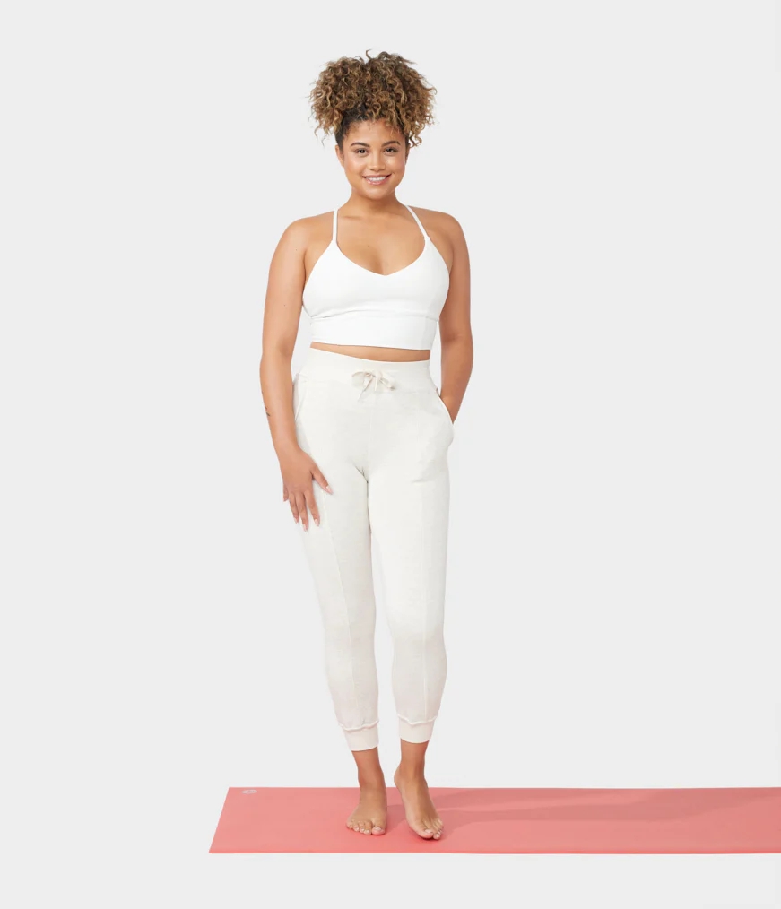 Women's Manduka RESTORE Jogger White | 2786624